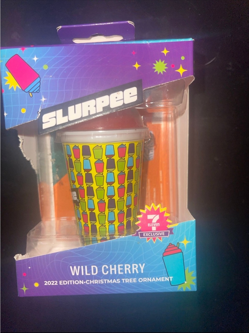 7 Eleven Exclusive Mini Slurpee Ornament - 2022 - New in Box - Exclusive